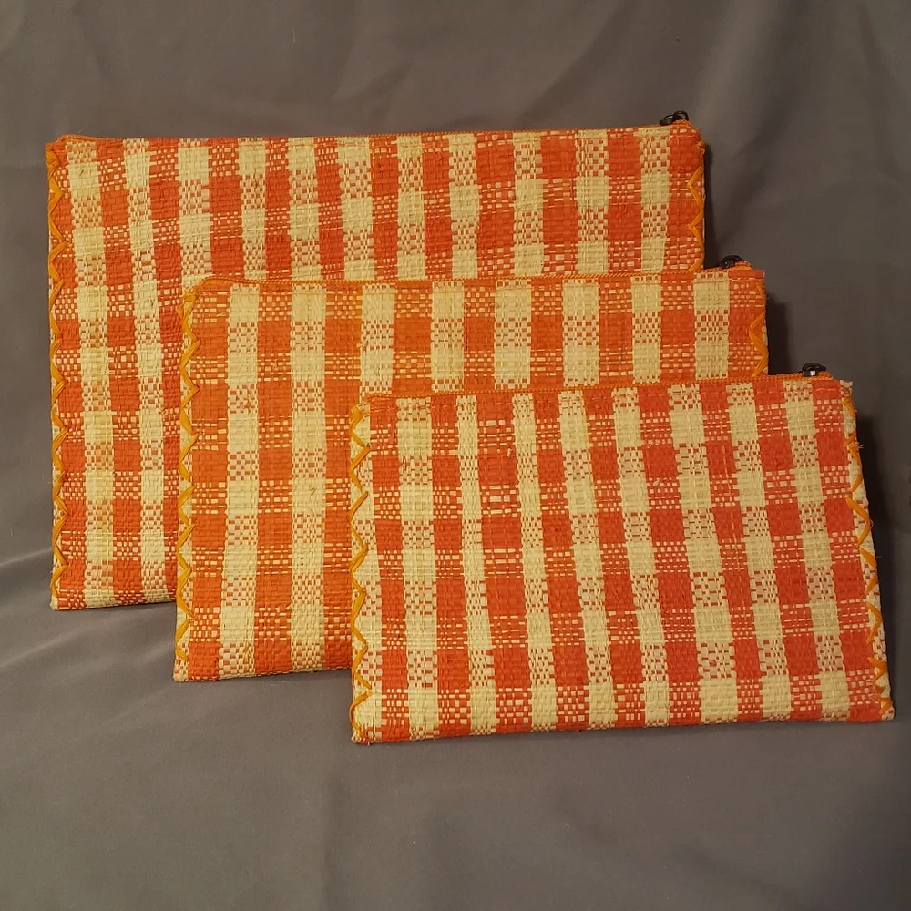 SheBoBo Raffia-Straw Nesting Bags - Picture 1 of 4